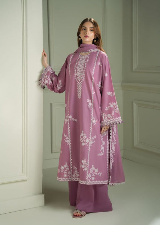 3PC EMBROIDERED LAWN SUIT - SR - 759 - Rangoli Store