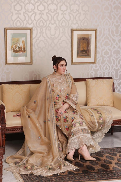 3PC EMBROIDERED LAWN SUIT - SR-766 - Rangoli Store