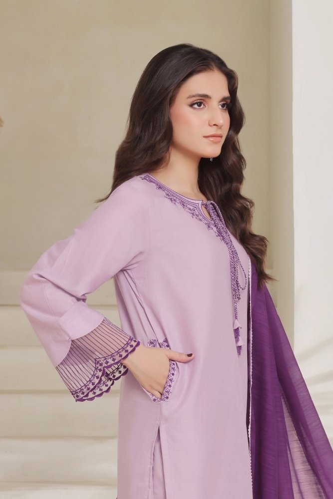 3PC EMBROIDERED LAWN SUIT - SR-770 - Rangoli Store