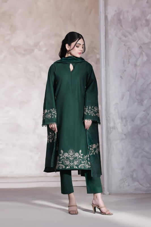 3PC EMBROIDERED LAWN SUIT - SR-772 - Rangoli Store