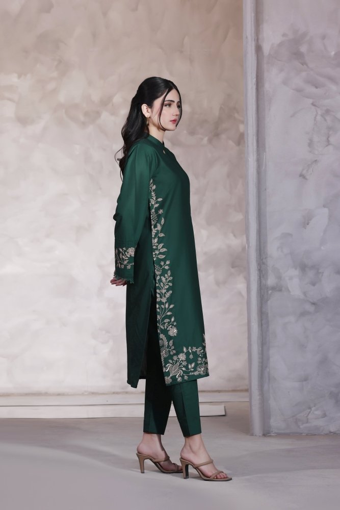 3PC EMBROIDERED LAWN SUIT - SR-772 - Rangoli Store