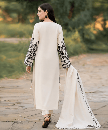 3PC EMBROIDERED LAWN SUIT - SR-773 - Rangoli Store