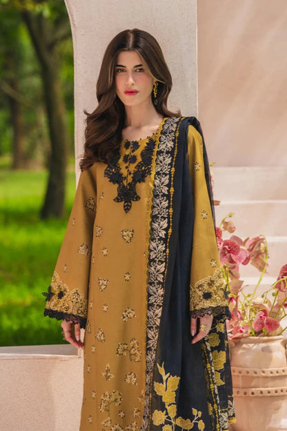 3PC LAWN EMBROIDED SUIT SR - 744 - Rangoli Store