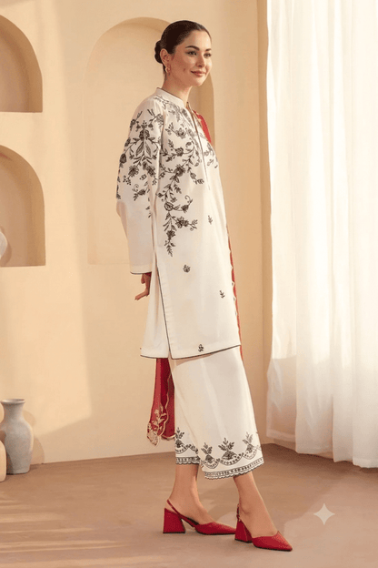3PC LAWN EMBROIDERED SUIT SR - 499 - Rangoli Store