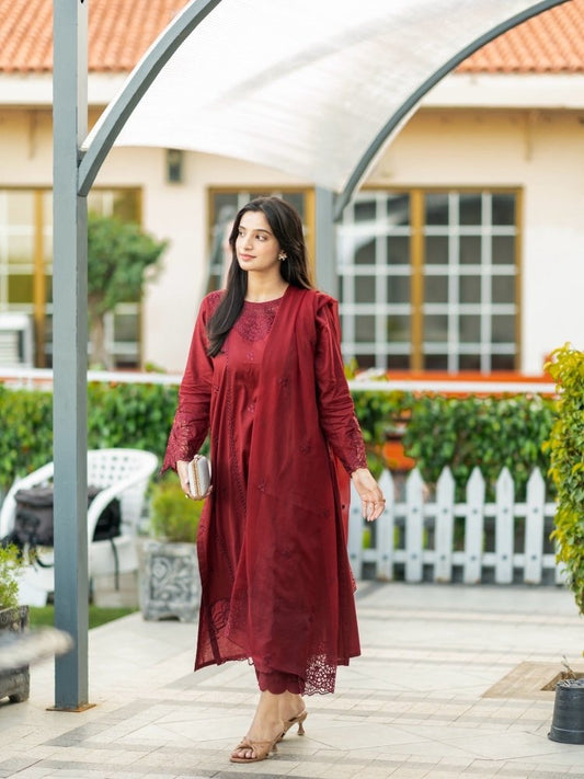 3PC LAWN EMBROIDERED SUIT SR - 651 (Copy) - Rangoli Store