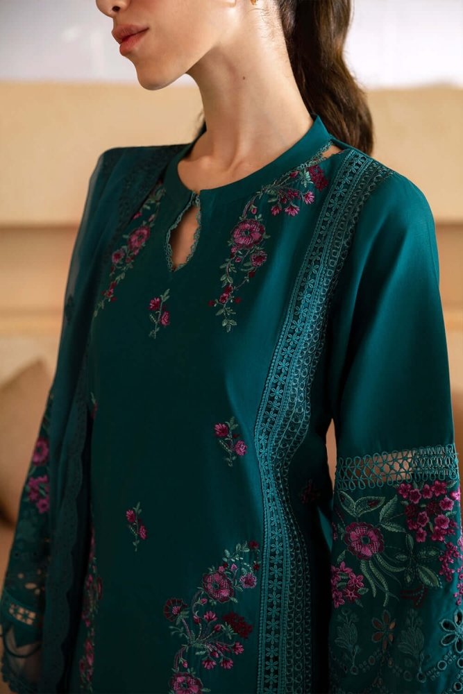 3PC LAWN EMBROIDERED SUIT SR - 656 - Rangoli Store