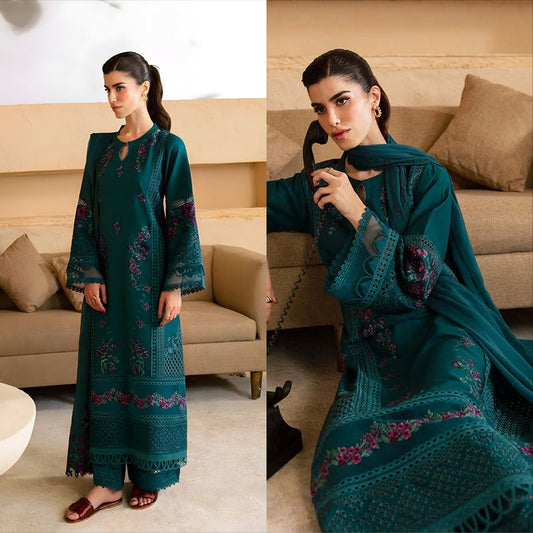 3PC LAWN EMBROIDERED SUIT SR - 656 - Rangoli Store