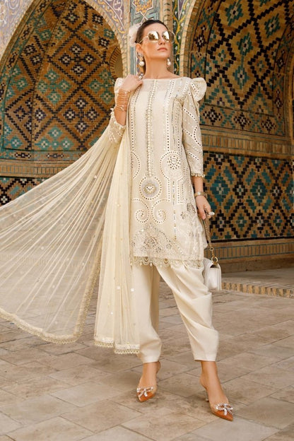 3PC LAWN EMBROIDERED SUIT SR - 657 - Rangoli Store