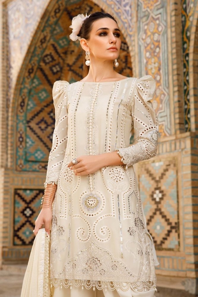 3PC LAWN EMBROIDERED SUIT SR - 657 - Rangoli Store