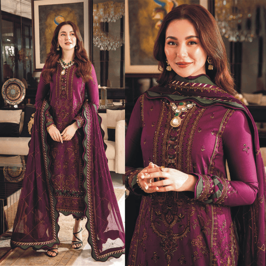 3PC LAWN EMBROIDERED SUIT SR - 664 - Rangoli Store