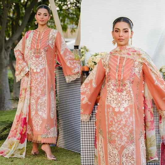 3PC LAWN EMBROIDERED SUIT SR - 706 - Rangoli Store
