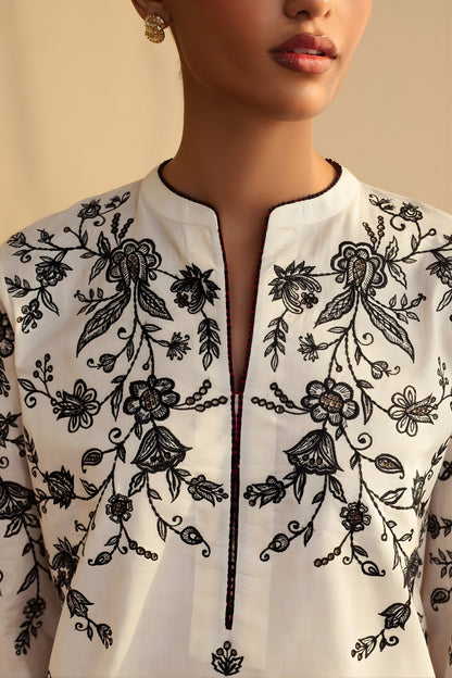 3PC LAWN EMBROIDERED SUIT SR - 499