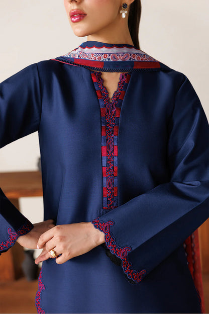 3PC EMBROIDERED LAWN SUIT - SR-718