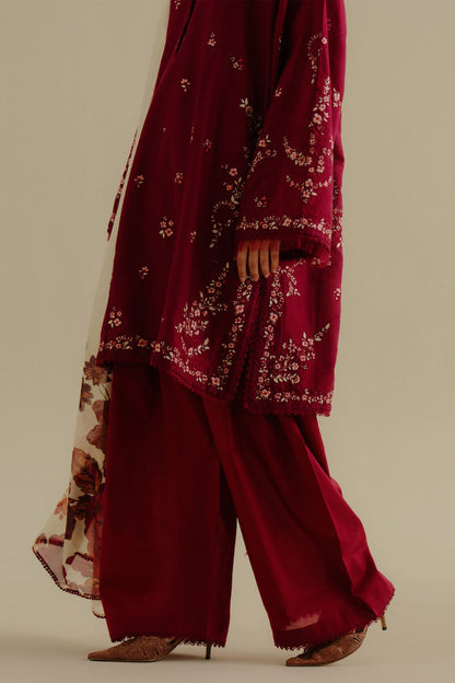 3PC LAWN EMBROIDRED SUIT SR - 475
