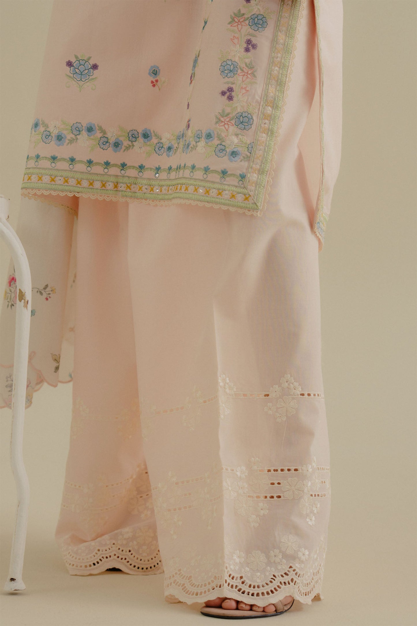 3PC LAWN EMBROIDERED SUIT SR - 503