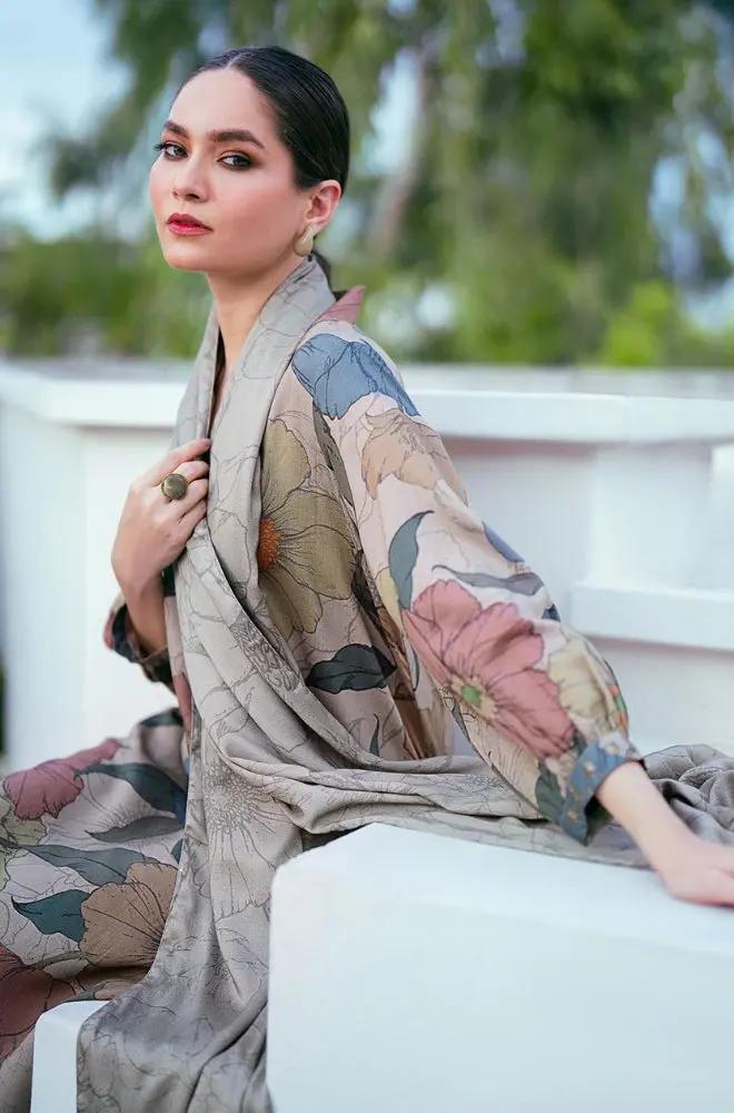 3PC DIGITAL PRINTED KHADDER SUIT - RO-602