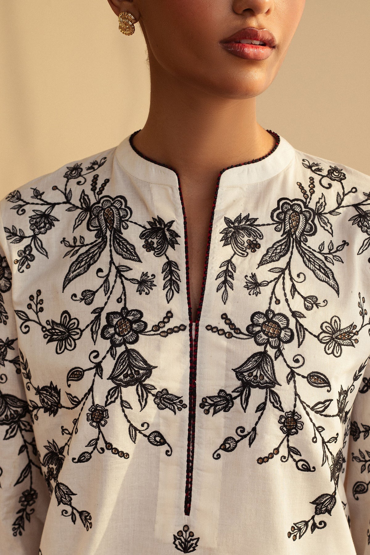 3-PC LAWN EMBROIDERED SUIT SR - 499