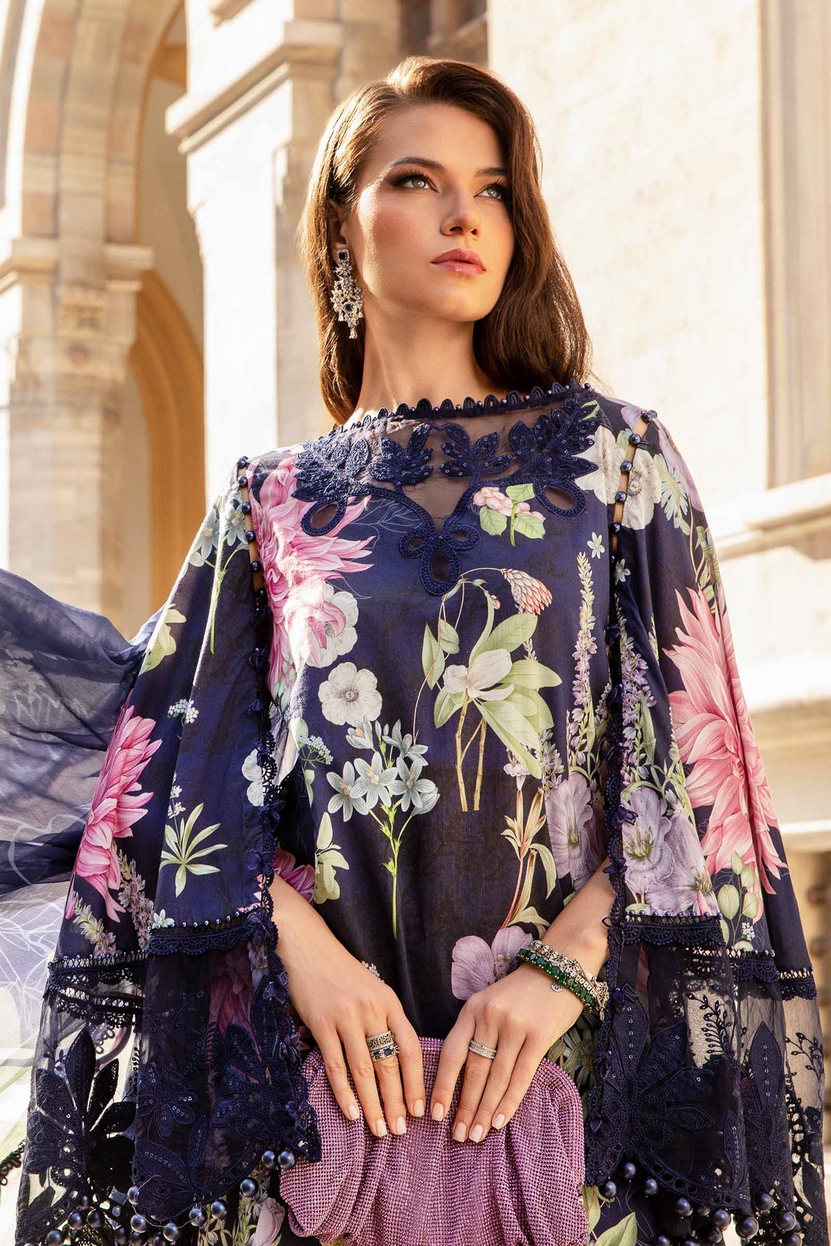 3PC DIGITAL PRINTED KHADDAR DRESS RO - 436