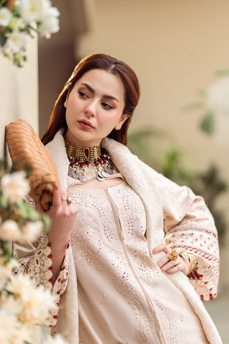 3PC LAWN EMBROIDERED SUIT SR - 507