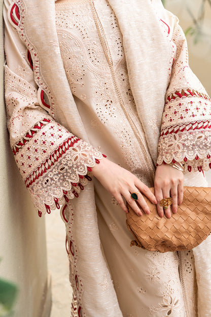 3PC LAWN EMBROIDERED SUIT SR - 507