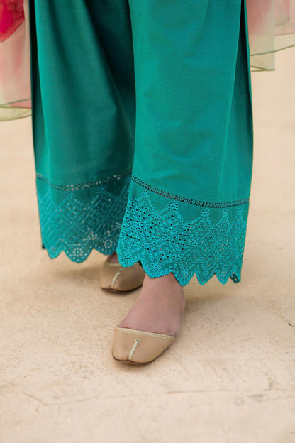 3PC LAWN EMBROIDERED SUIT SR - 495