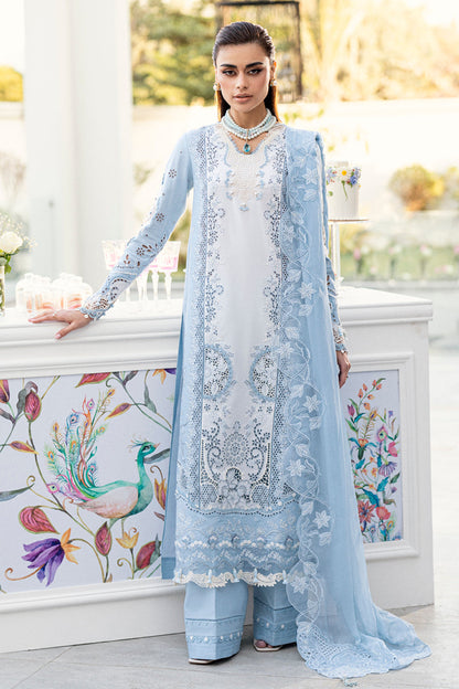 3PC EMBROIDERED LAWN SUIT - SR-501