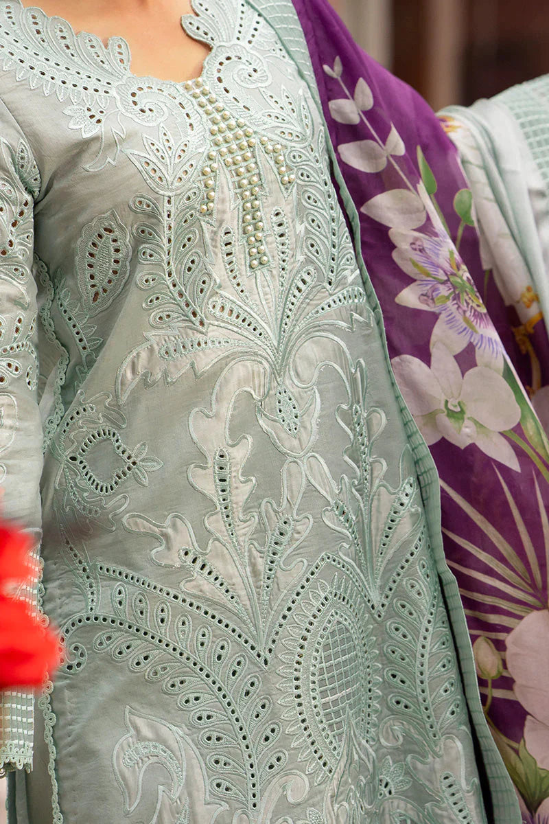 3PC EMBROIDERED LAWN SUIT - SR-87