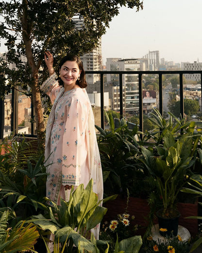 3PC LAWN EMBROIDERED SUIT SR - 503