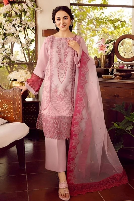 3 PC EMBROIDERED LAWN SUIT - SR-64