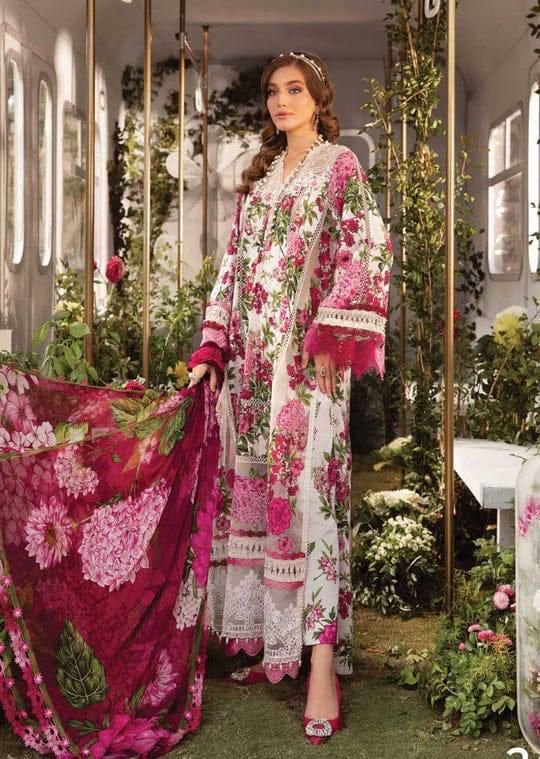 3PC DIGITAL PRINTED KHADDAR DRESS RO - 441