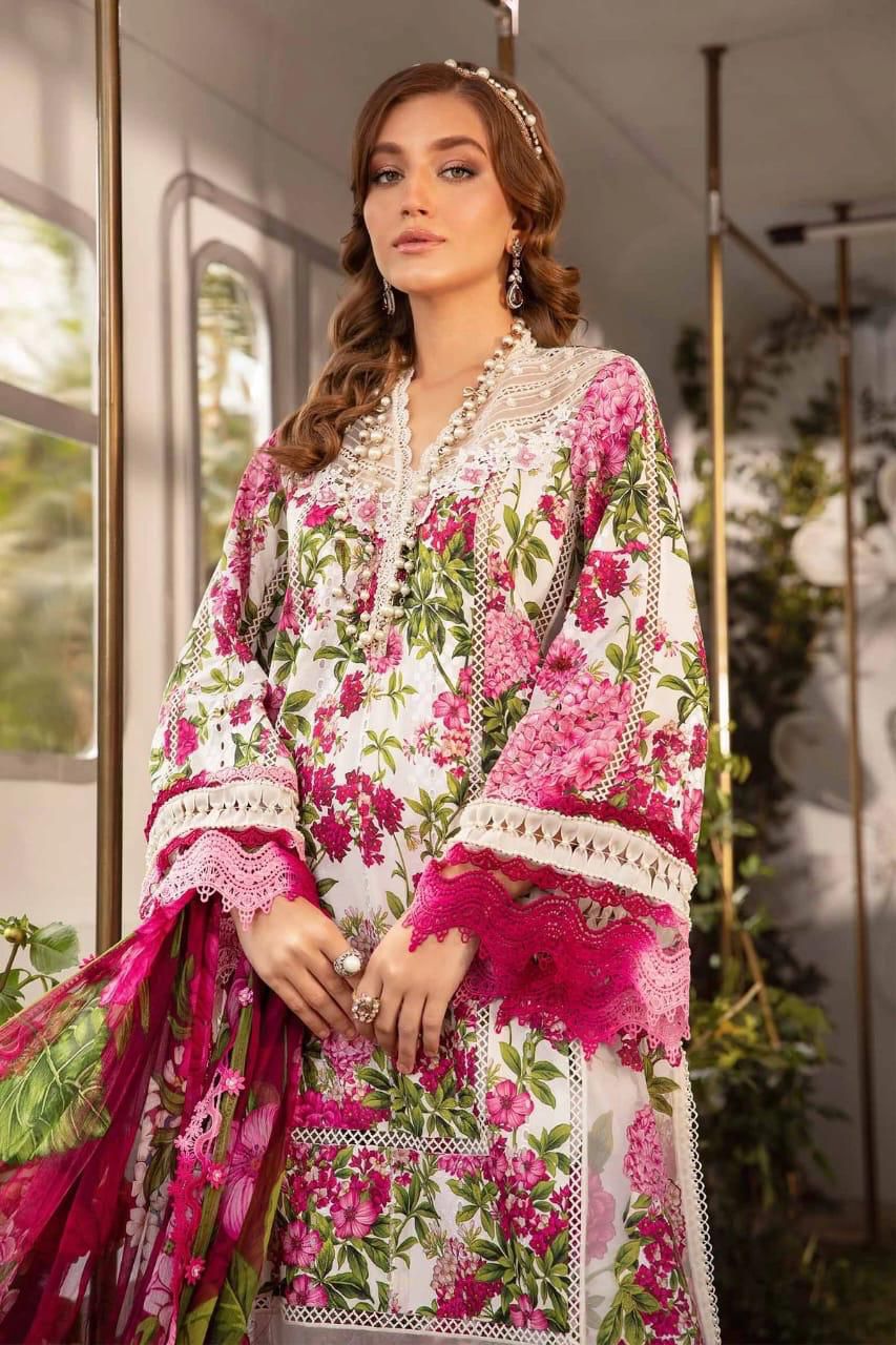 3PC DIGITAL PRINTED KHADDAR DRESS RO - 441