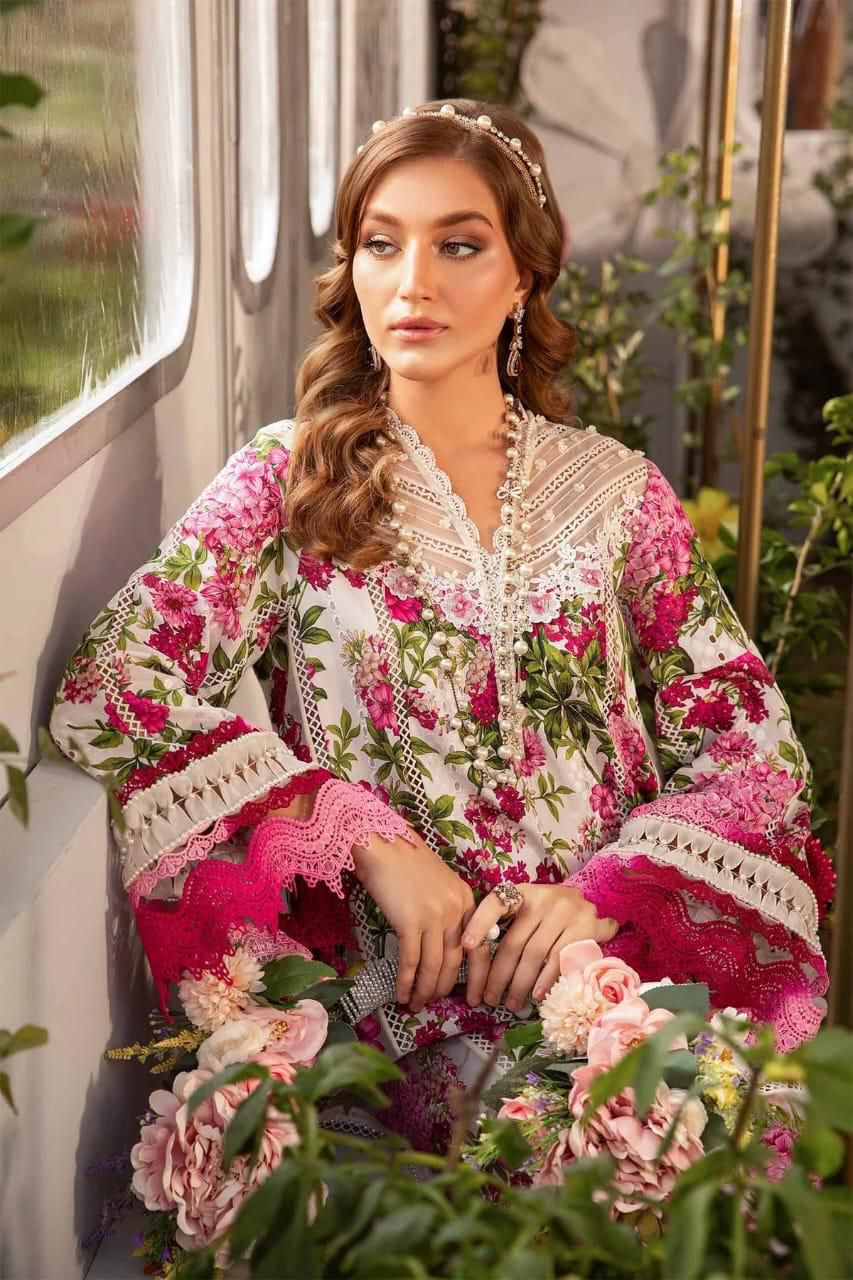 3PC DIGITAL PRINTED KHADDAR DRESS RO - 441