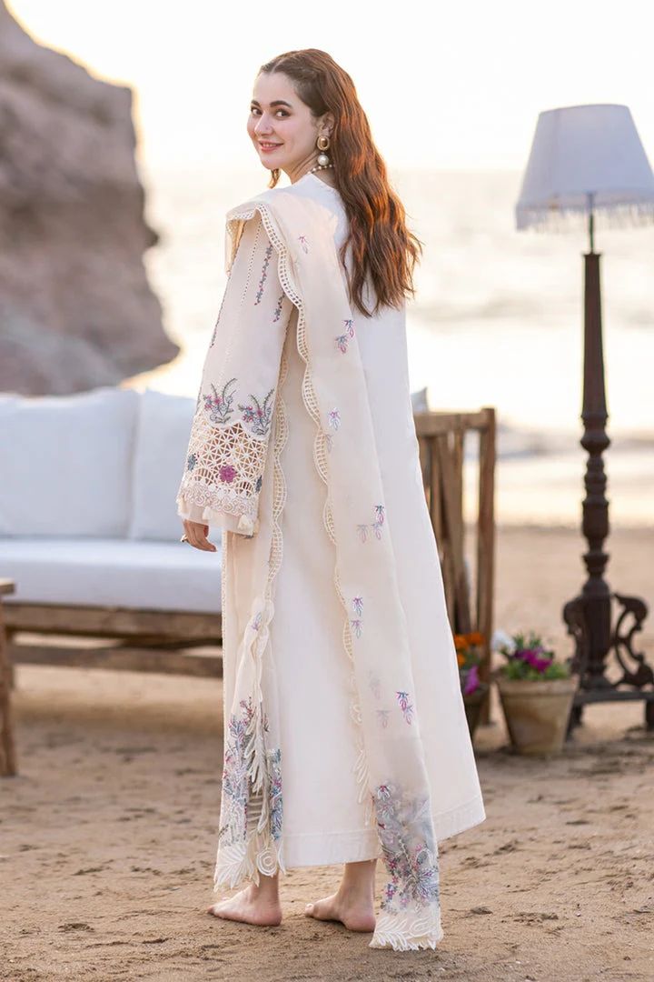 3 PC EMBROIDERED LAWN SUIT  - SR-315