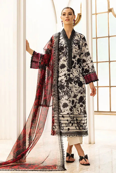 3PC DIGITAL PRINTED LAWN - RO-100