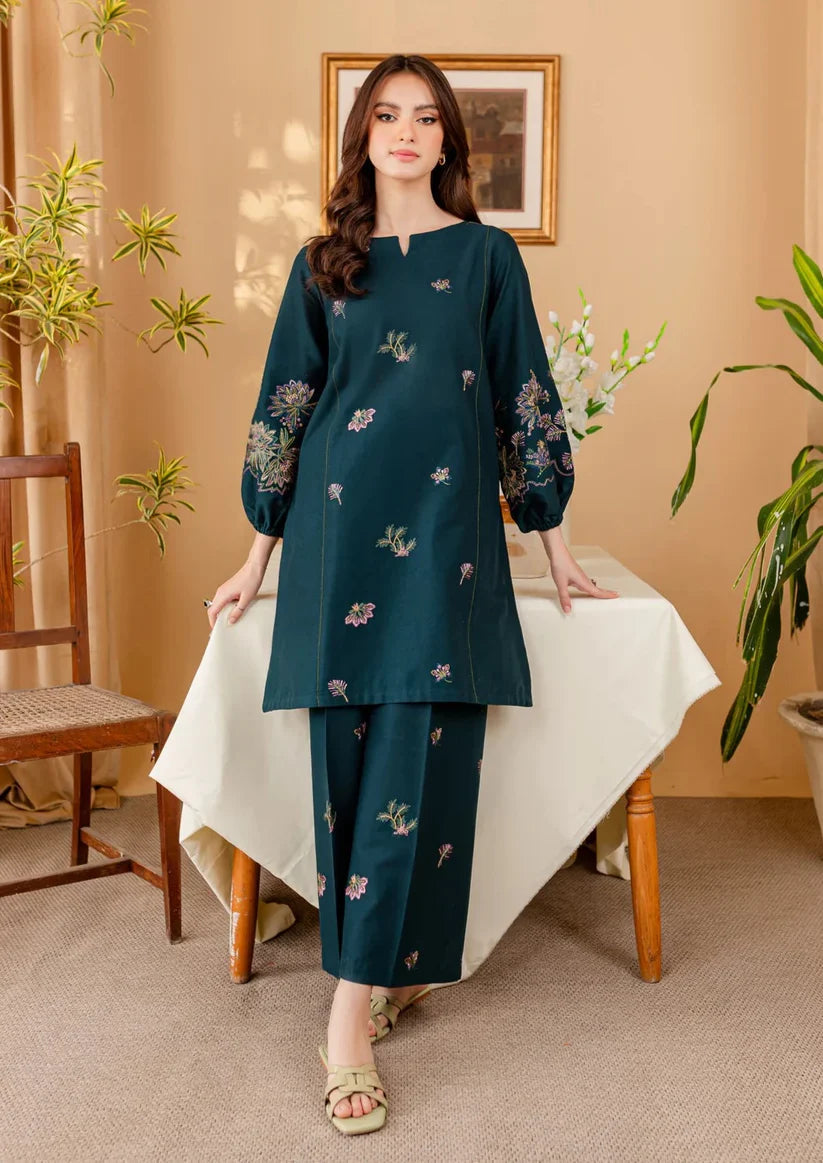 2PC EMBROIDERED LAWN SUIT - RO-231