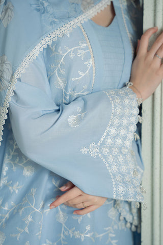 3PC LAWN EMBROIDERED SUIT SR - 513