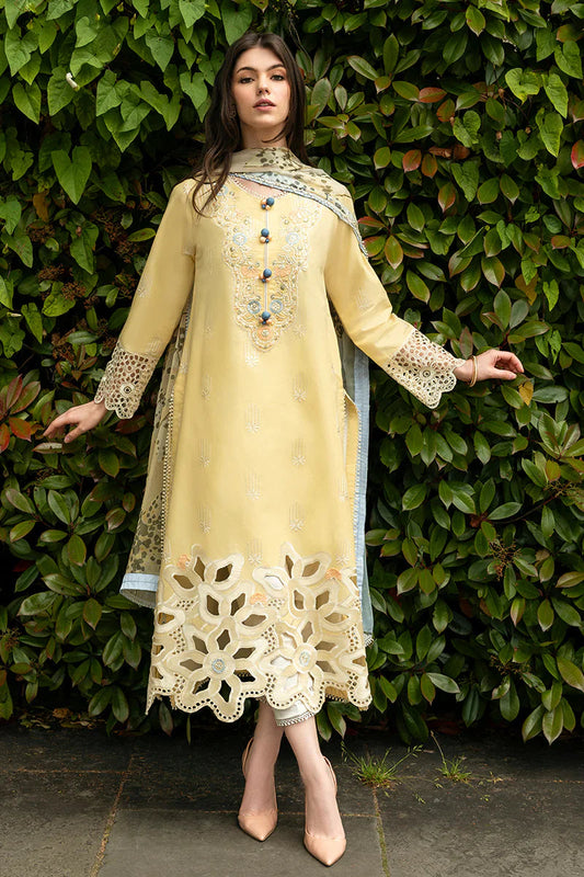 3PC EMBROIDERED LAWN SUIT - SR-167